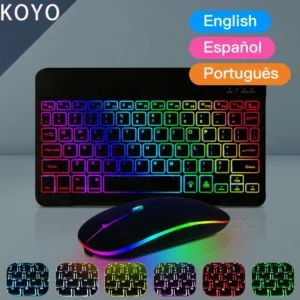 10inch RGB Backlit Rechargeable  Bluetooth