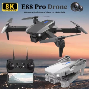 KBDFA 2025 E88 Professional Wide Angle RC Dron HD 4K Camera