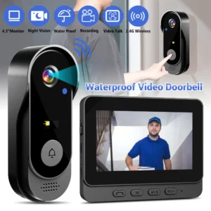Wireless Video Doorbell Camera System