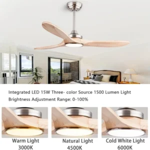 Wood Ceiling Fan